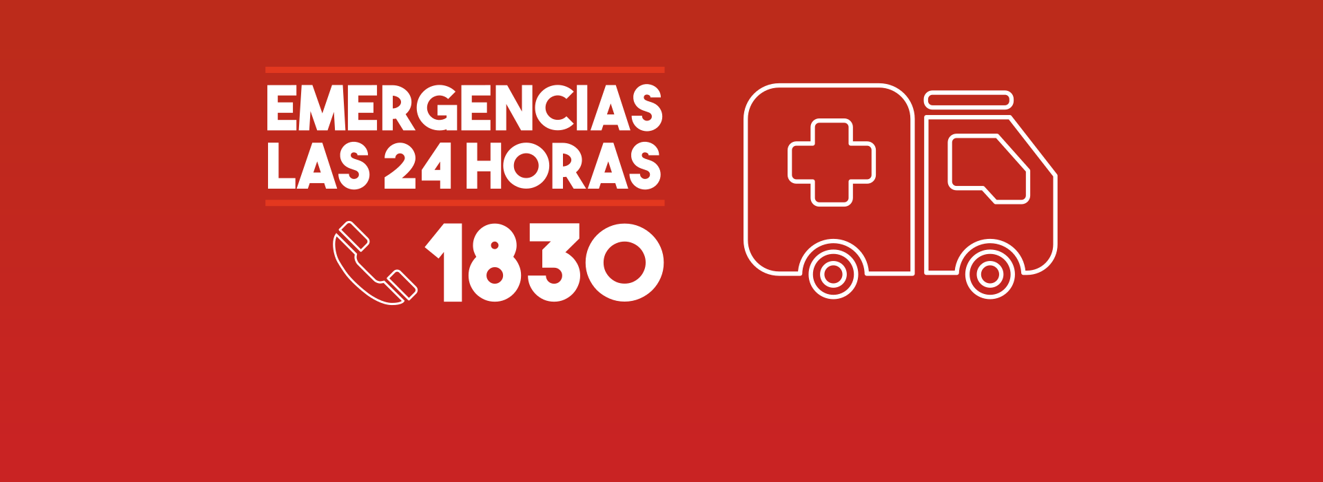 Servicios Principales Emergencia Uno